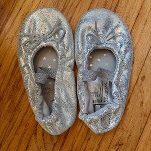 H&M Silver Kids ballet shoes